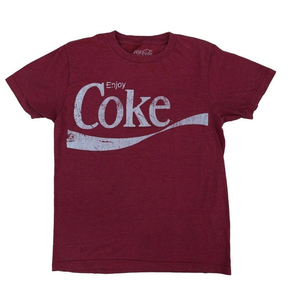 Coca-Cola Crewneck Short Sleeves Enjoy Coke TShirt